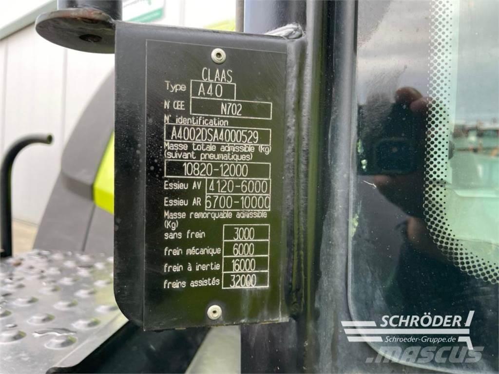 CLAAS AXION 810 Traktorid
