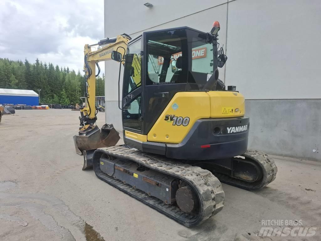 Yanmar SV 100-2A Väikeekskavaatorid 7t-12t