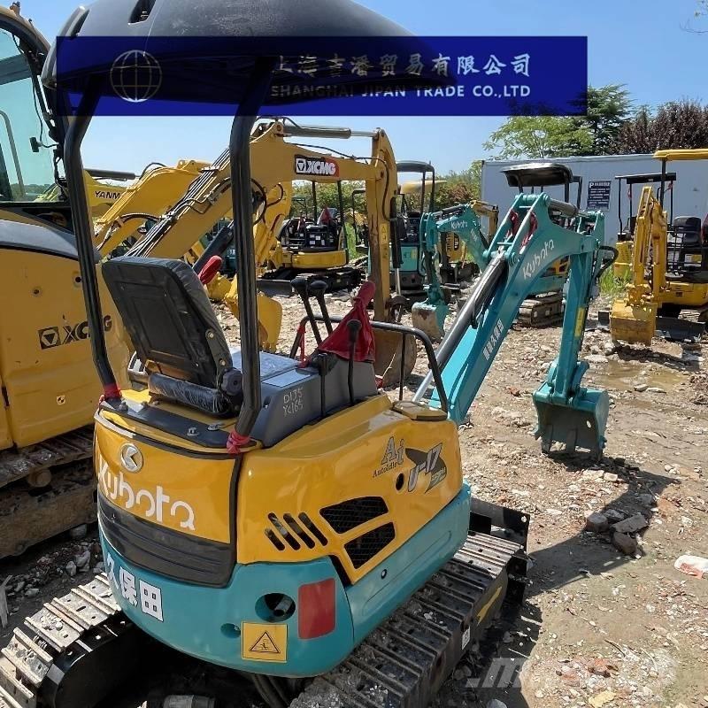 Kubota U 17 Roomikekskavaatorid