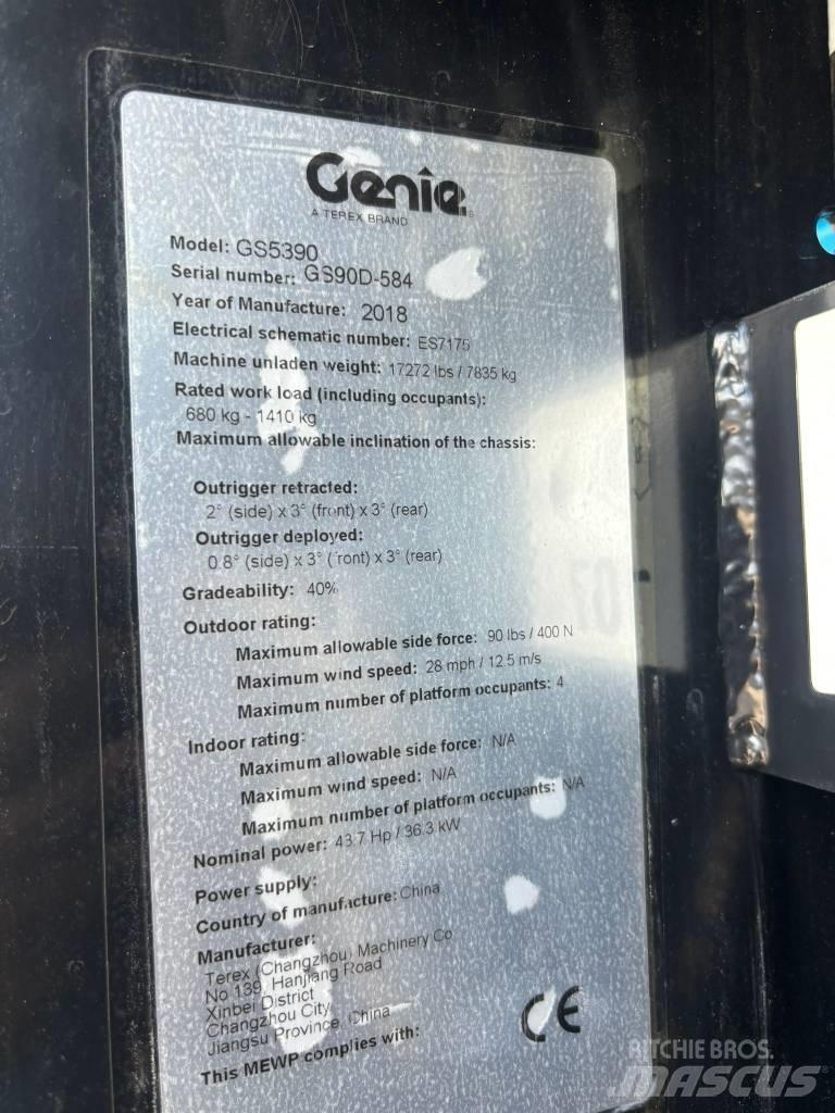 Genie GS 5390 RT Käärtõstukid