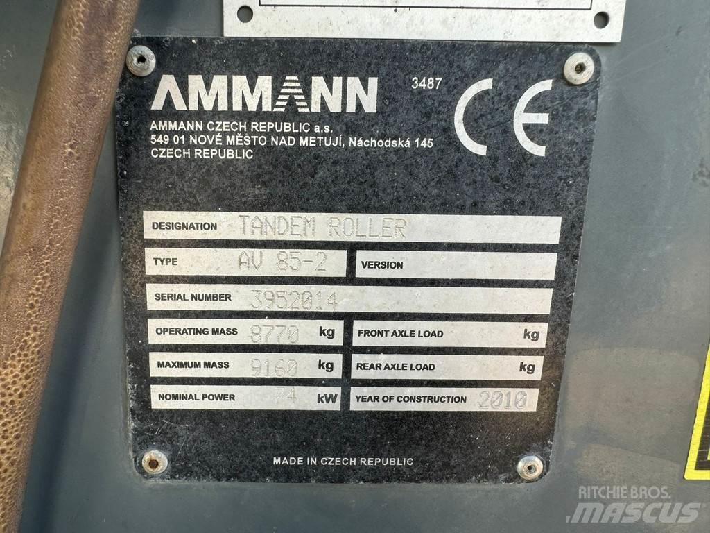 Ammann AV85-2 Ühe trumliga rullid