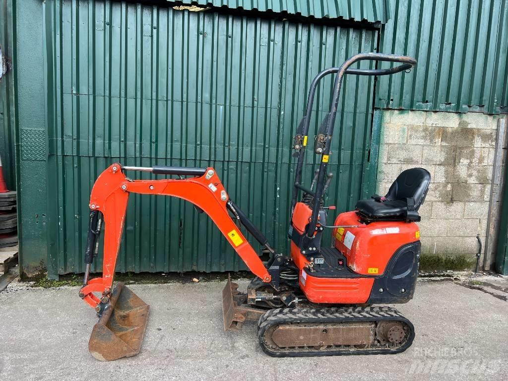 Kubota K 008-3 Miniekskavaatorid < 7 t