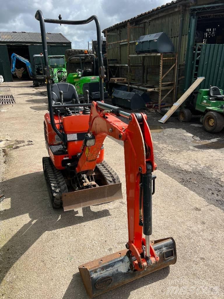 Kubota K 008-3 Miniekskavaatorid < 7 t
