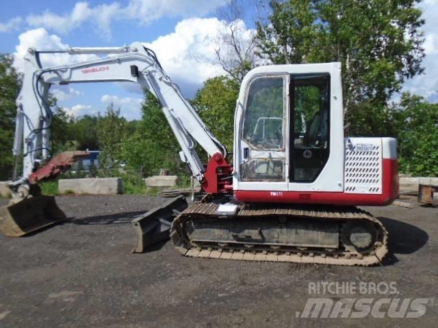 Takeuchi TB070 Roomikekskavaatorid