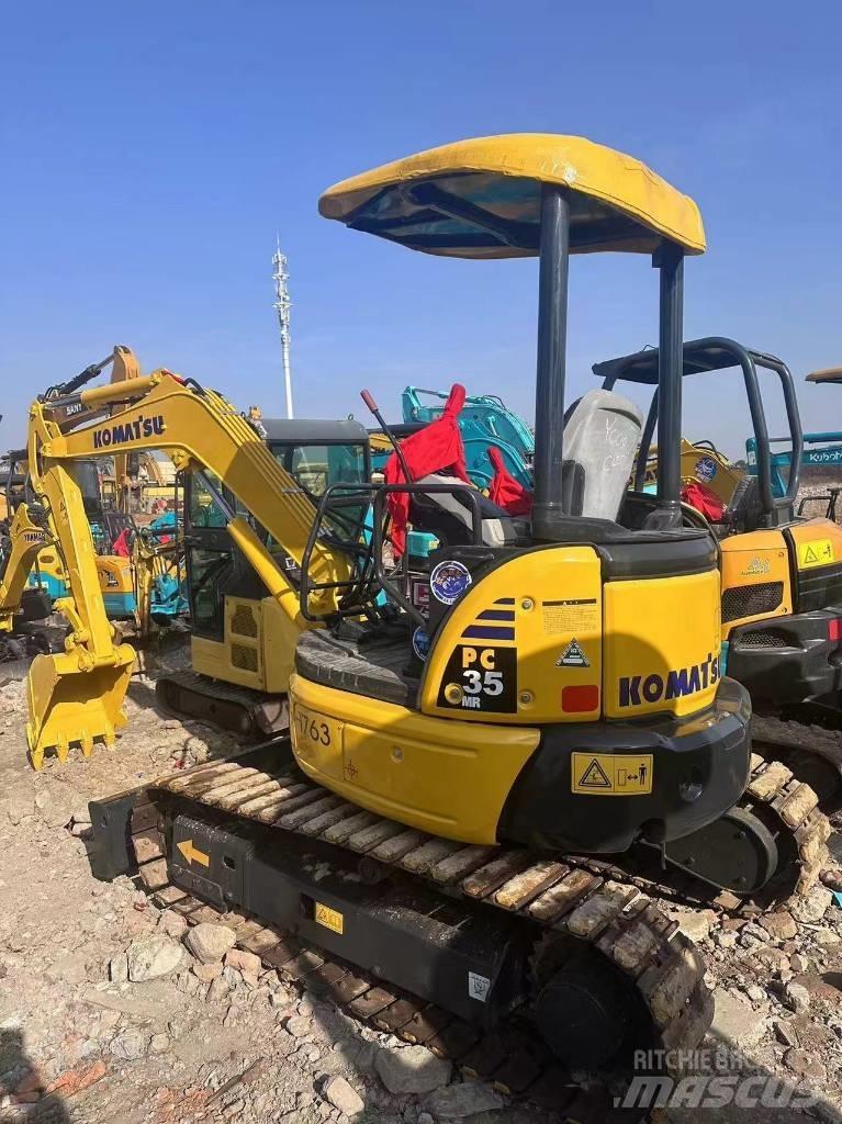 Komatsu PC 35 MR-3 Roomikekskavaatorid