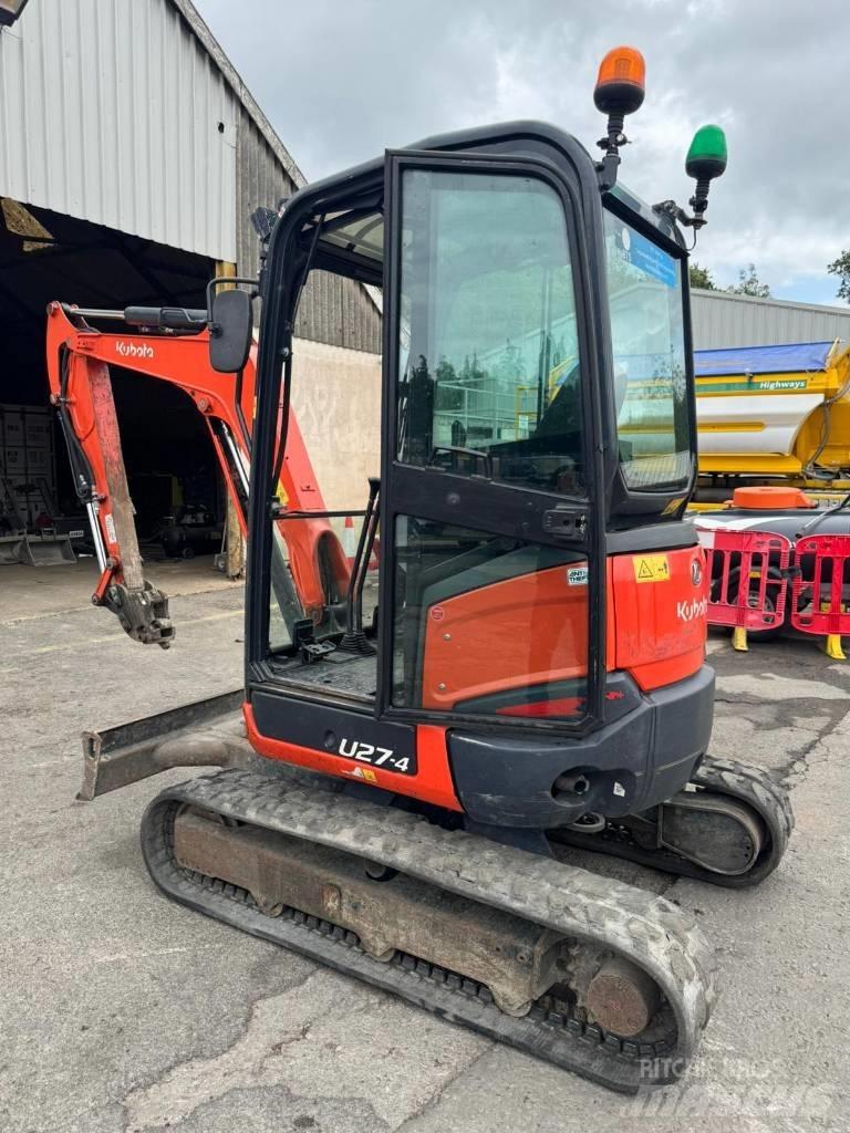 Kubota U 27-4 Miniekskavaatorid < 7 t