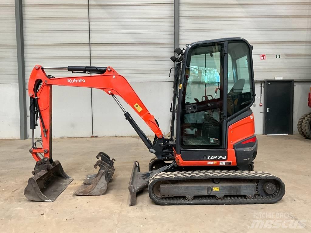 Kubota U 27-4 Miniekskavaatorid < 7 t