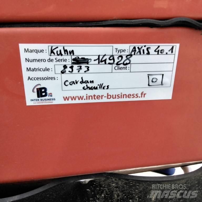 Kuhn Axis 40.1 Mineraalväetise laoturid