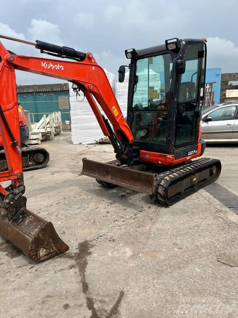 Kubota U 27-4 Miniekskavaatorid < 7 t