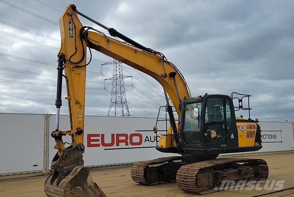JCB JS 160 LC Roomikekskavaatorid