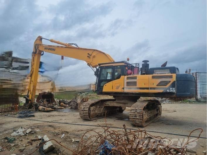 Hyundai HX 520 L Roomikekskavaatorid