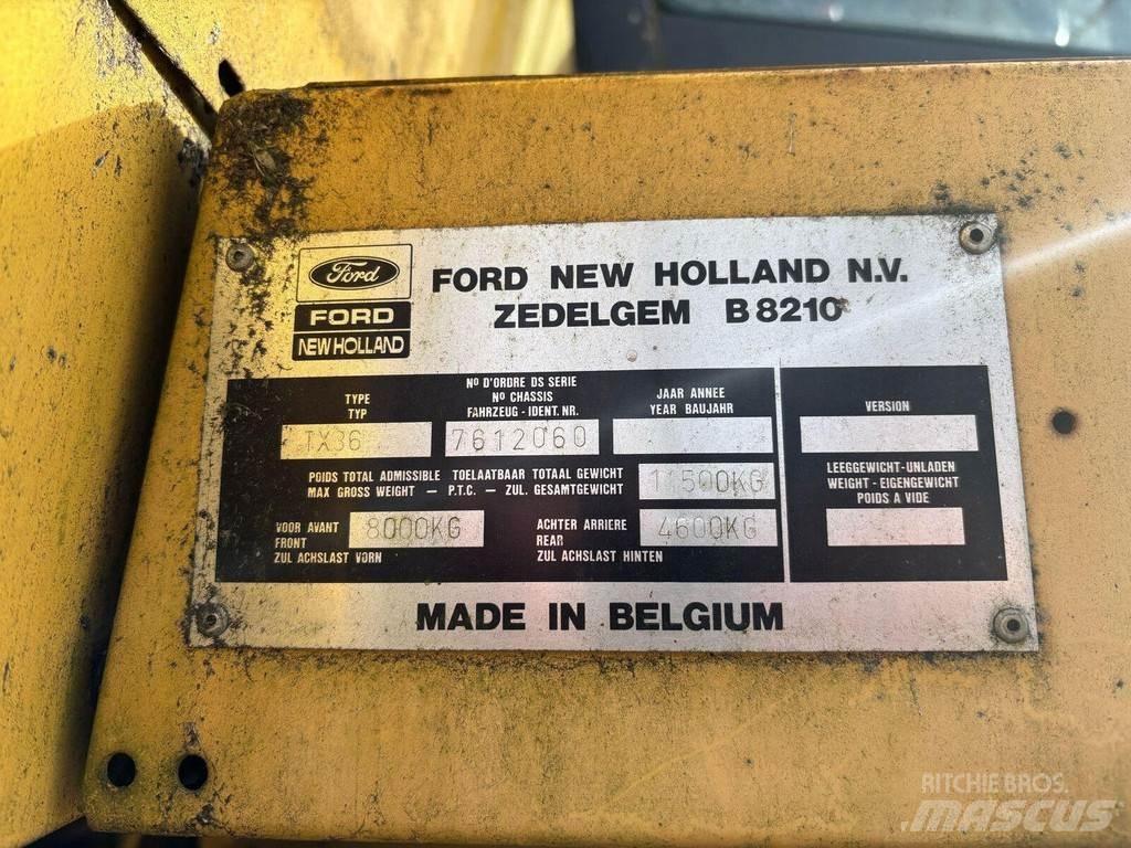 New Holland TX 36 Teraviljakombainid
