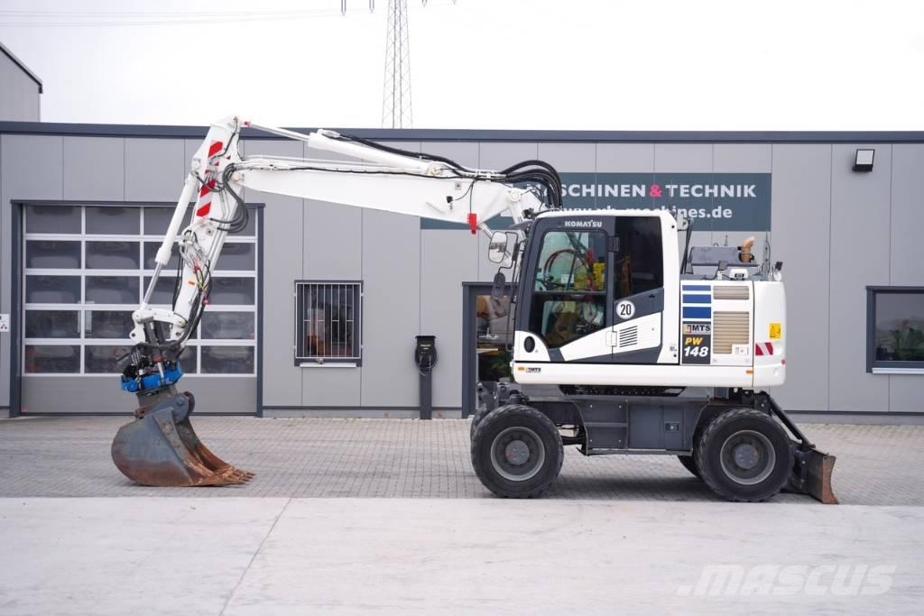 Komatsu PW 148-11 Ratasekskavaatorid
