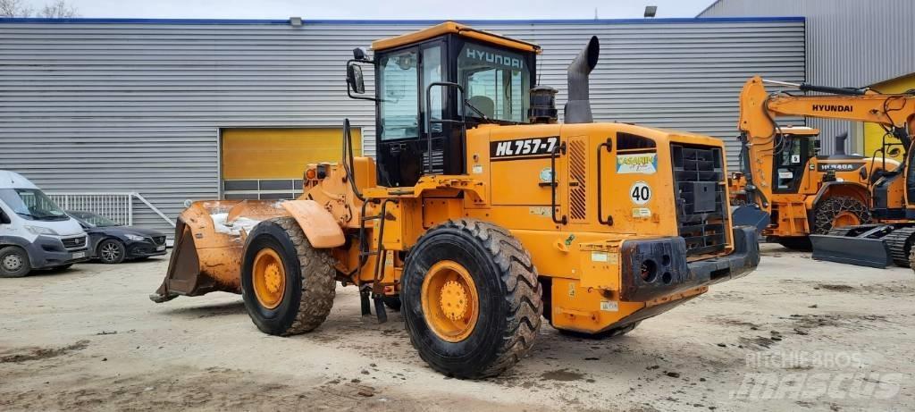 Hyundai HL 757-7 Rataslaadurid
