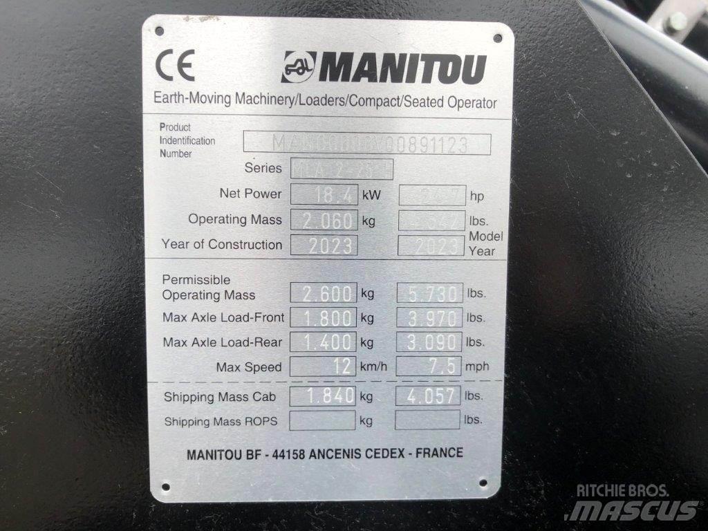 Manitou MLA 2-25 H Muud põllumajandusmasinad