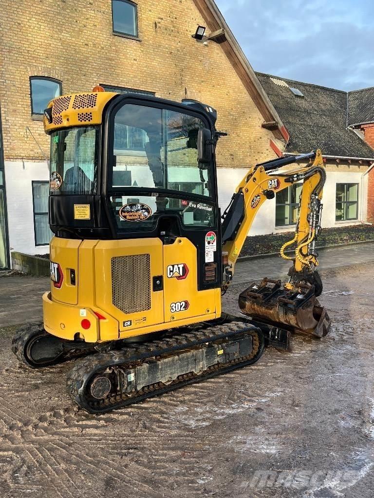 CAT 302 Miniekskavaatorid < 7 t
