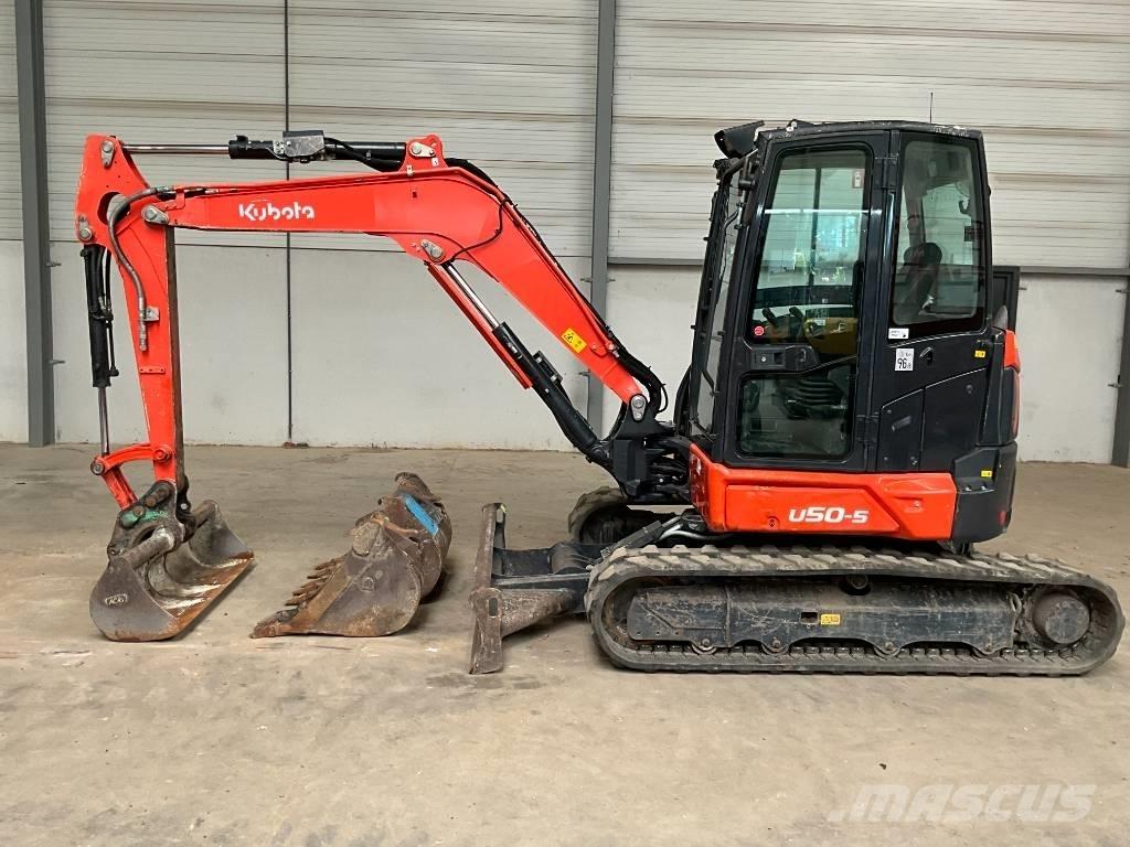 Kubota U 50-5 Miniekskavaatorid < 7 t