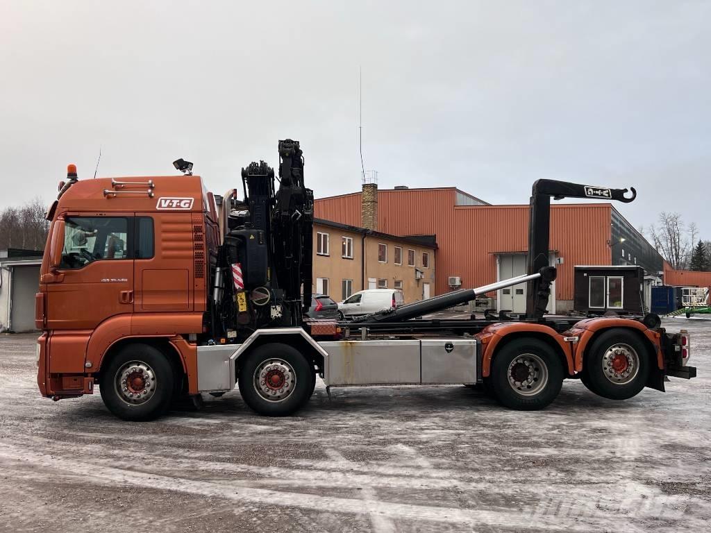 MAN Tgs 35.540 8x2-4 Kraanaga veokid