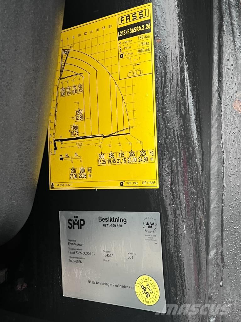 MAN Tgs 35.540 8x2-4 Kraanaga veokid