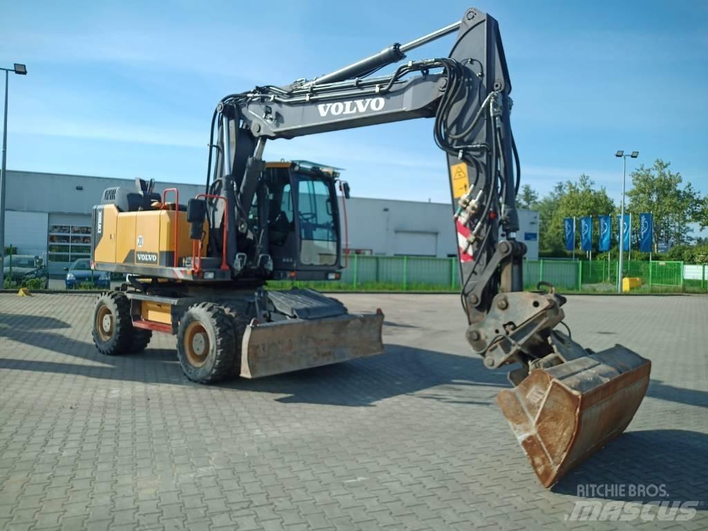 Volvo EW 180 E Ratasekskavaatorid