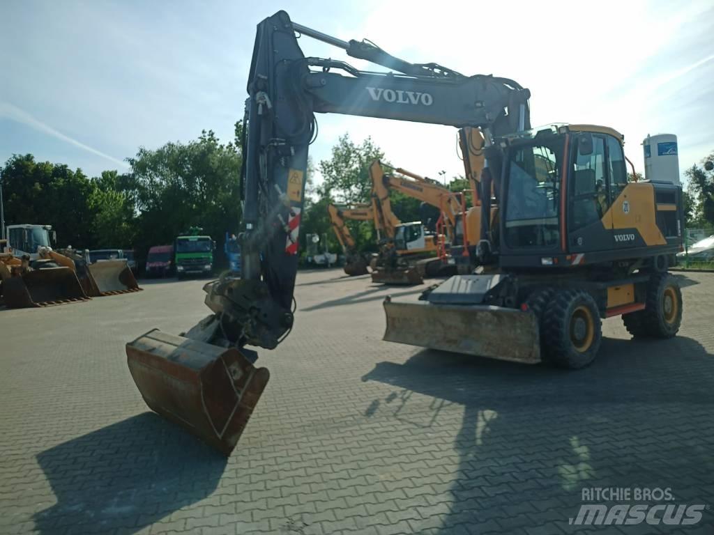 Volvo EW 180 E Ratasekskavaatorid