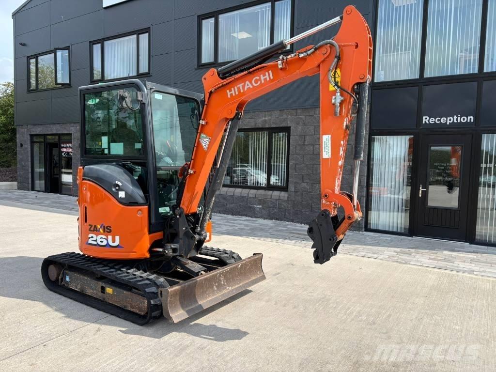 Hitachi ZX 26 U-6 Miniekskavaatorid < 7 t