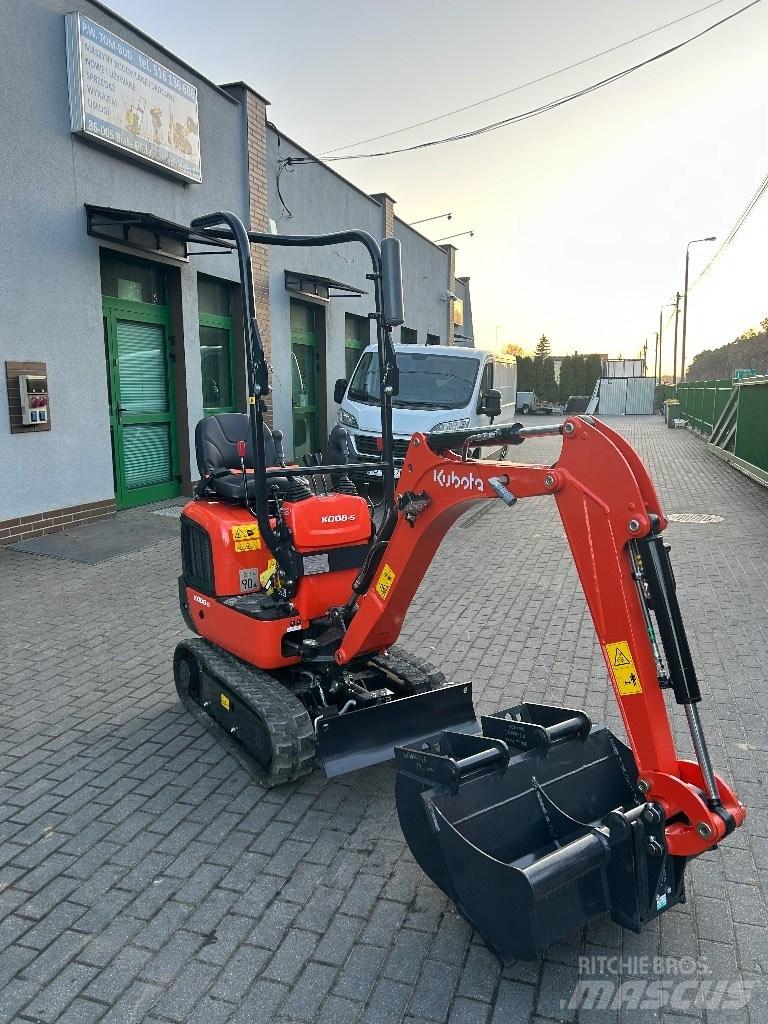 Kubota KX 008-5 Miniekskavaatorid < 7 t