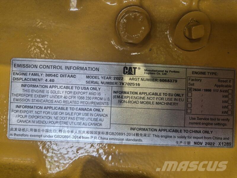 CAT 3054C DITAAC Mootorid
