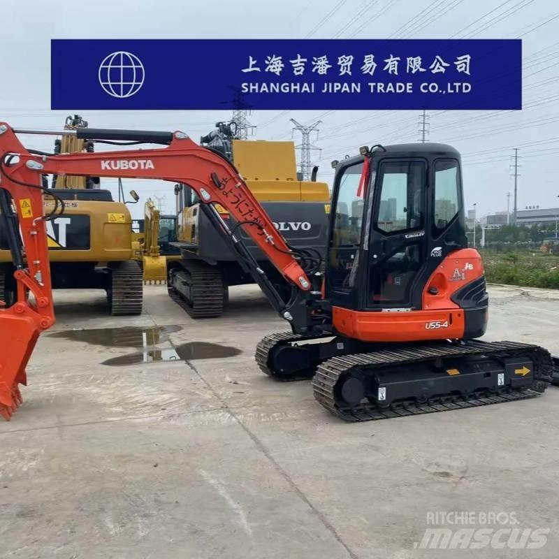 Kubota U 55-4 Miniekskavaatorid < 7 t