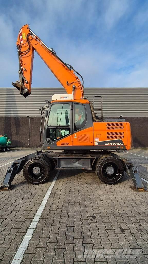 Doosan DX 170W-5 Ratasekskavaatorid