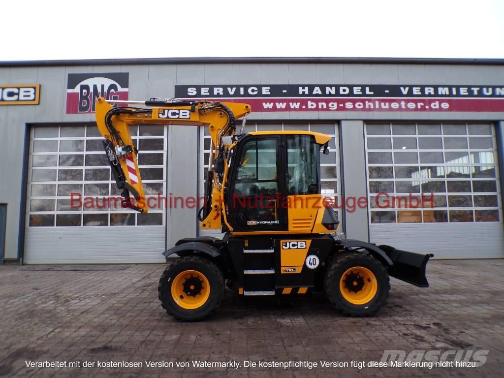 JCB Hydradig 110W Ratasekskavaatorid