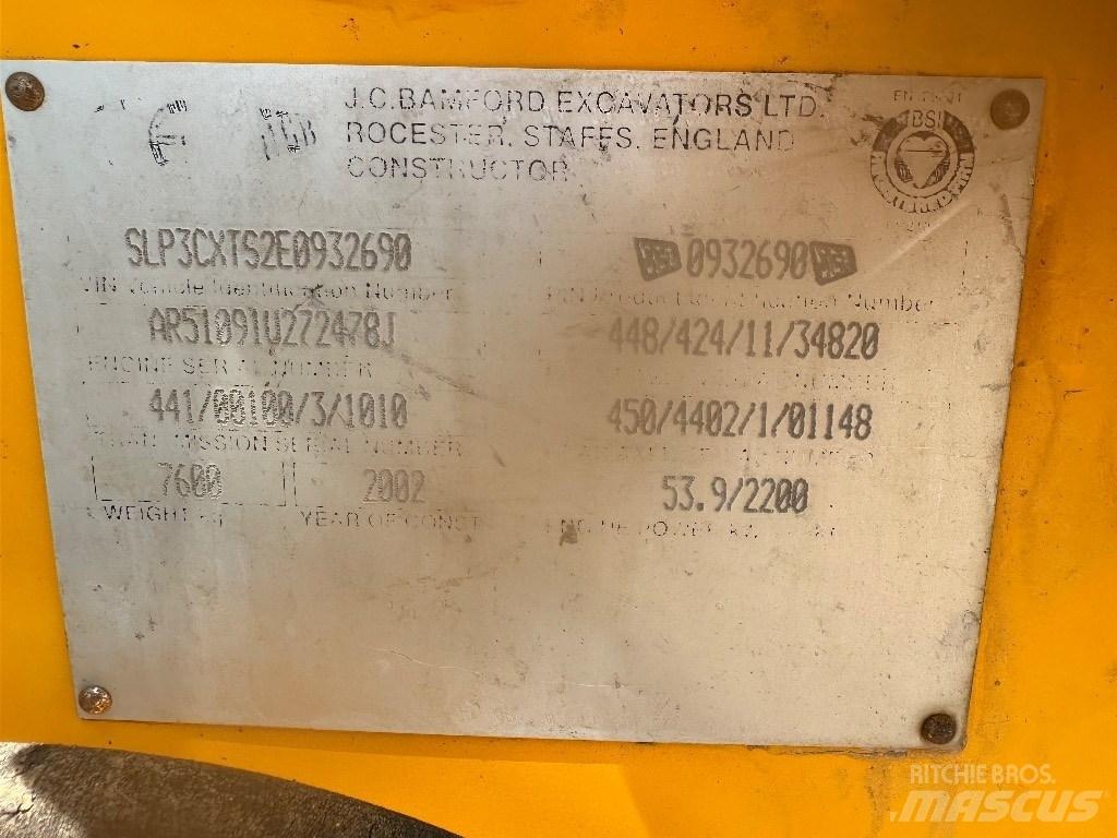 JCB 3 CX Ekskavaatorlaadurid