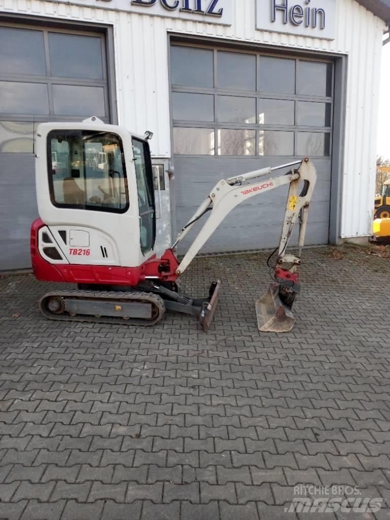 Takeuchi TB 216 Miniekskavaatorid < 7 t