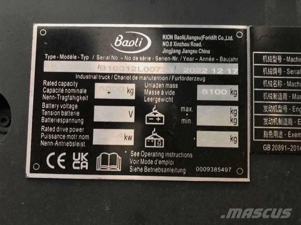 Baoli KBD 40 Diiseltõstukid