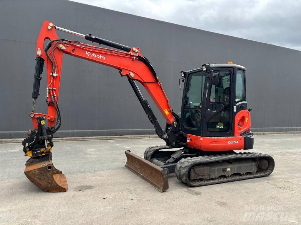 Kubota U 55-4 Miniekskavaatorid < 7 t