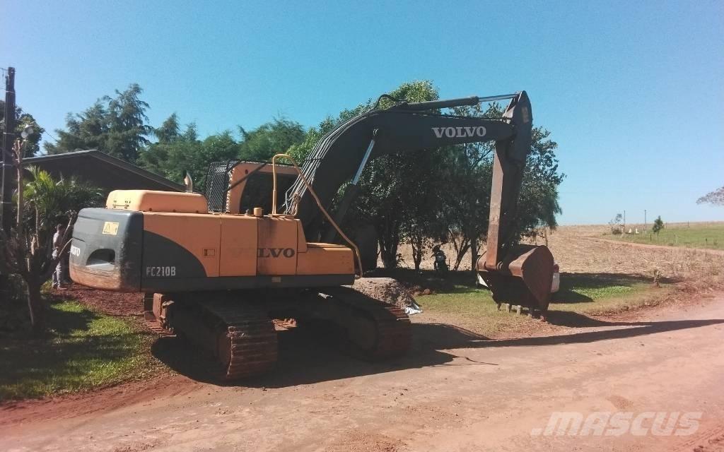 Volvo EC 210 B Roomikekskavaatorid