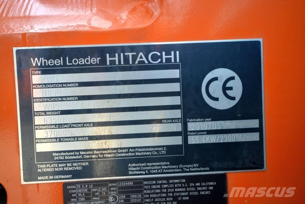 Hitachi ZW 95-6 C Rataslaadurid