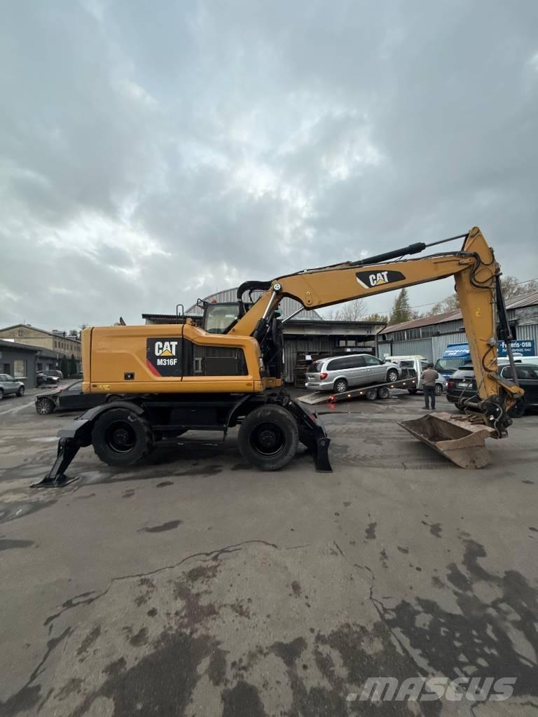 CAT M 316 F Ratasekskavaatorid