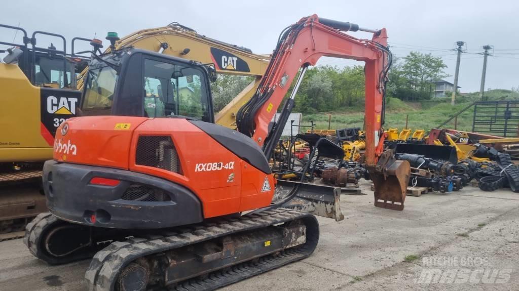 Kubota Kx 080-4 Väikeekskavaatorid 7t-12t