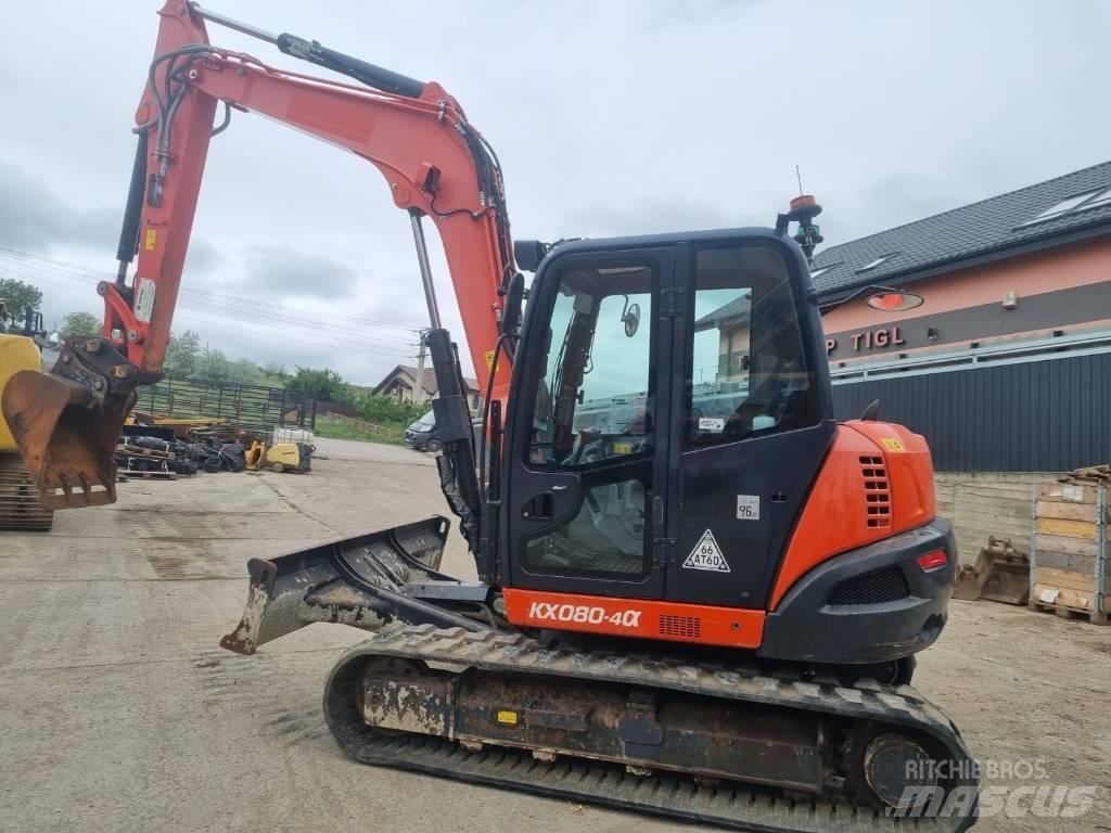 Kubota Kx 080-4 Väikeekskavaatorid 7t-12t