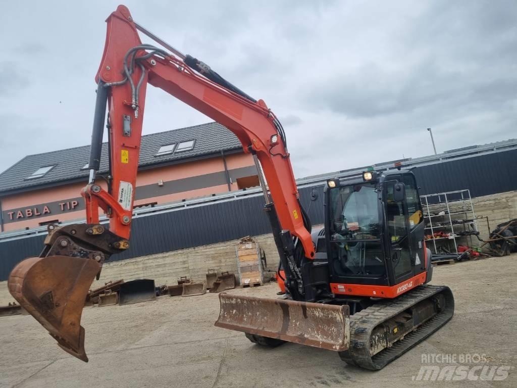Kubota Kx 080-4 Väikeekskavaatorid 7t-12t