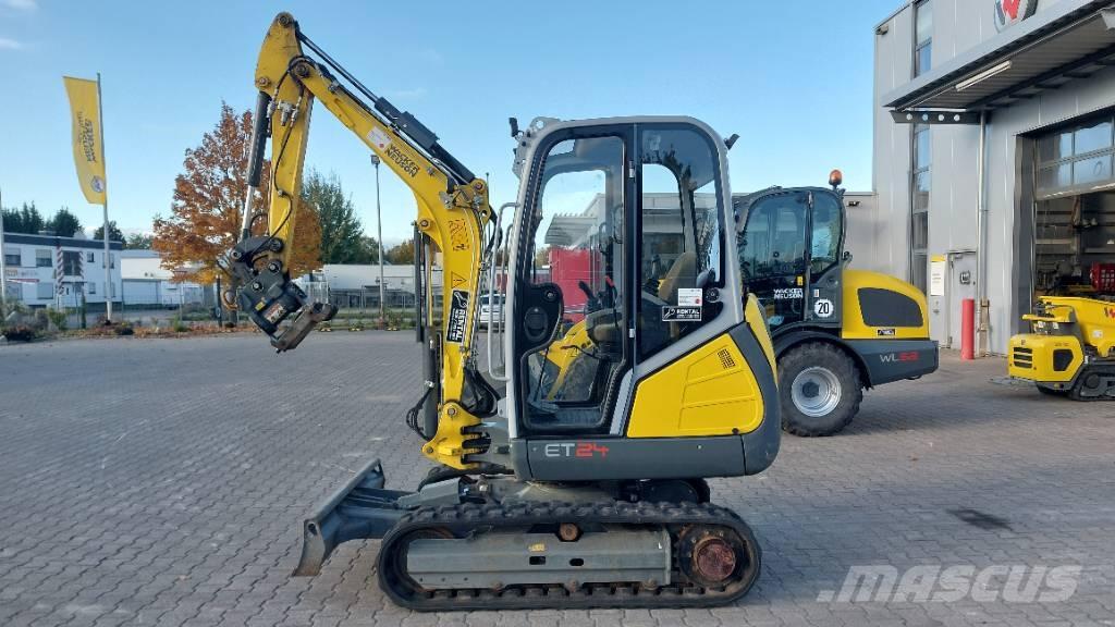 Wacker Neuson ET24 Roomikekskavaatorid