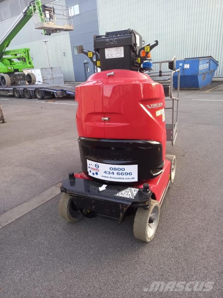 Manitou 100 VJR Vertikaalsed mast tõstukid