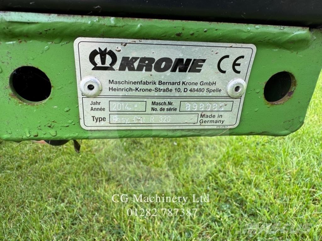 Krone R320 Esi ja taganiidukid