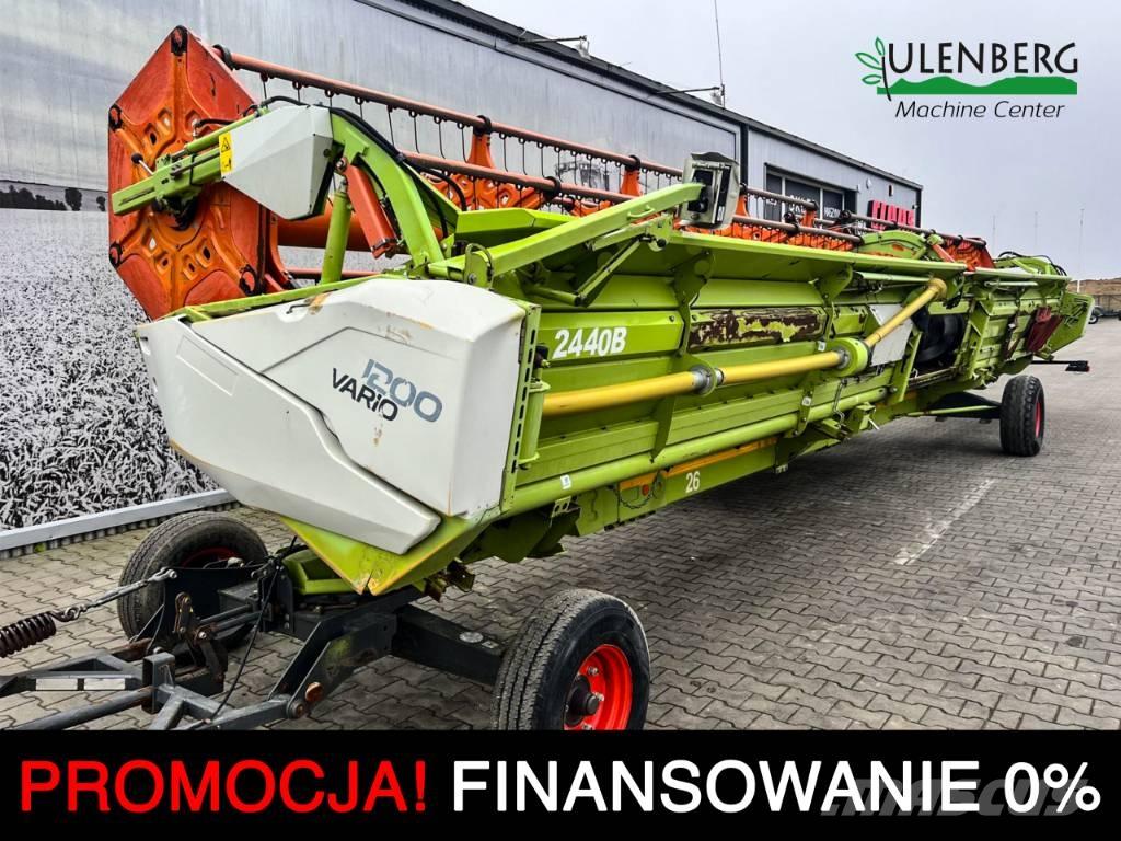 CLAAS Vario 1200 Kombainide heedrid