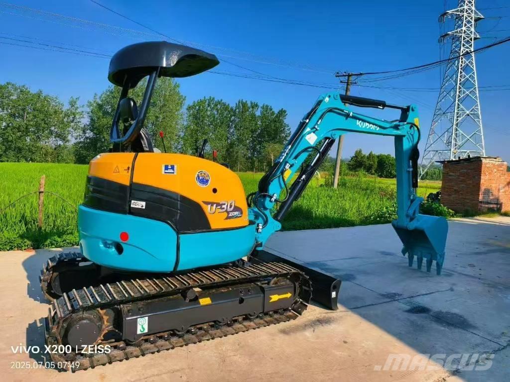 Kubota U 30 Miniekskavaatorid < 7 t