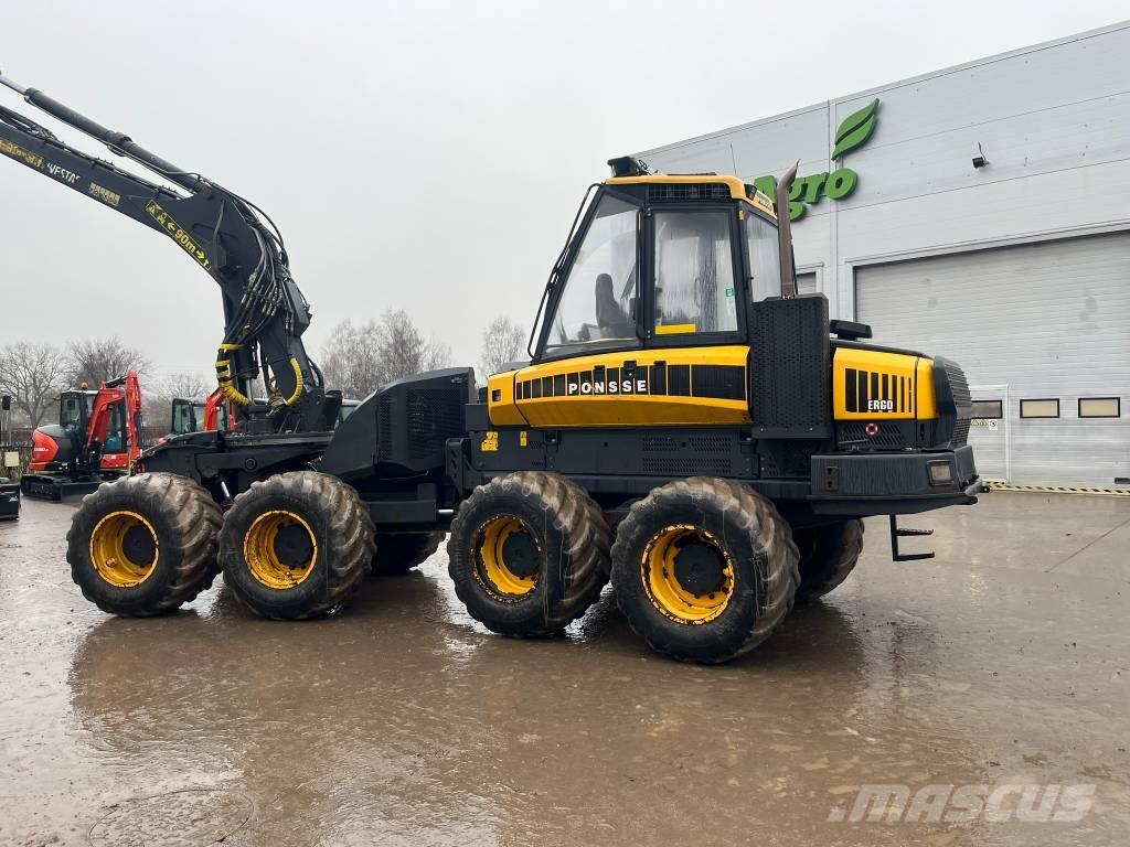 Ponsse Ergo 8W Harvesterid