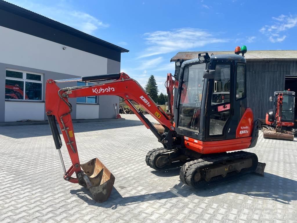 Kubota KX 61-3 Miniekskavaatorid < 7 t