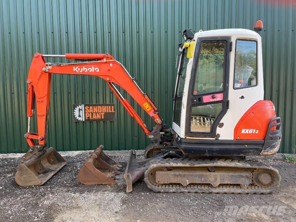 Kubota KX 61-3 Miniekskavaatorid < 7 t