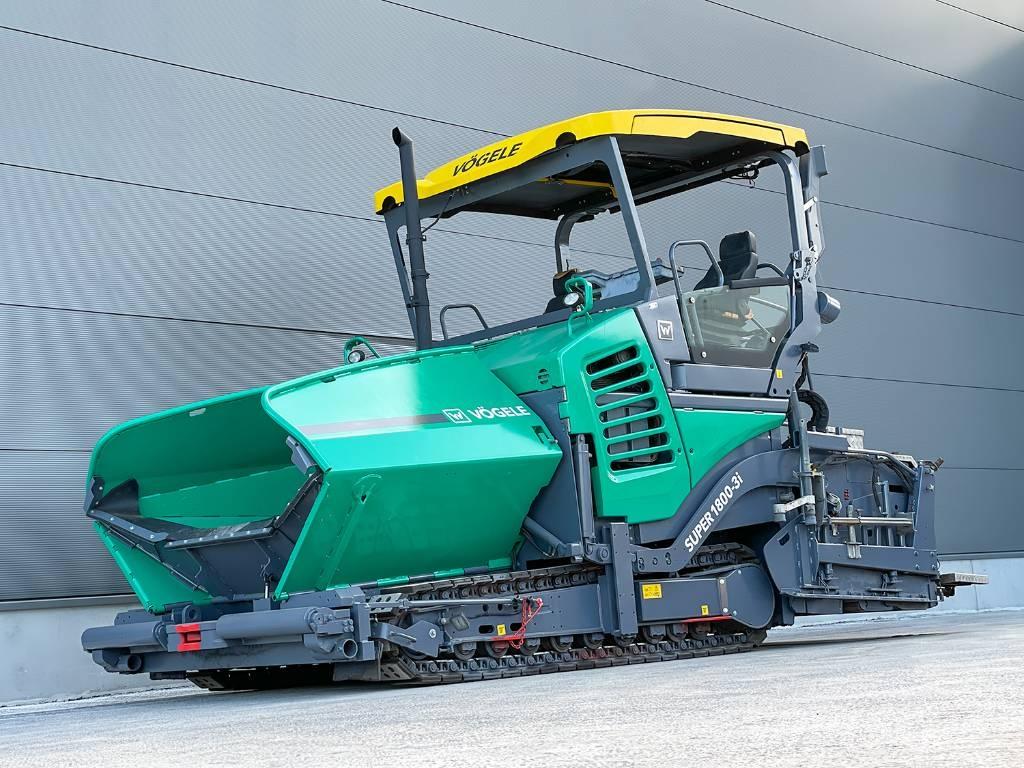 Vögele SUPER 1800-3I Asfaldilaoturid